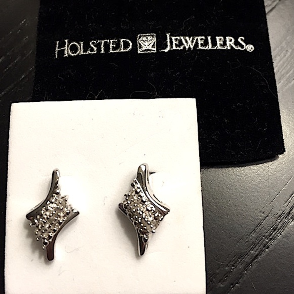 🌟 NWT Beautiful silver earrings!